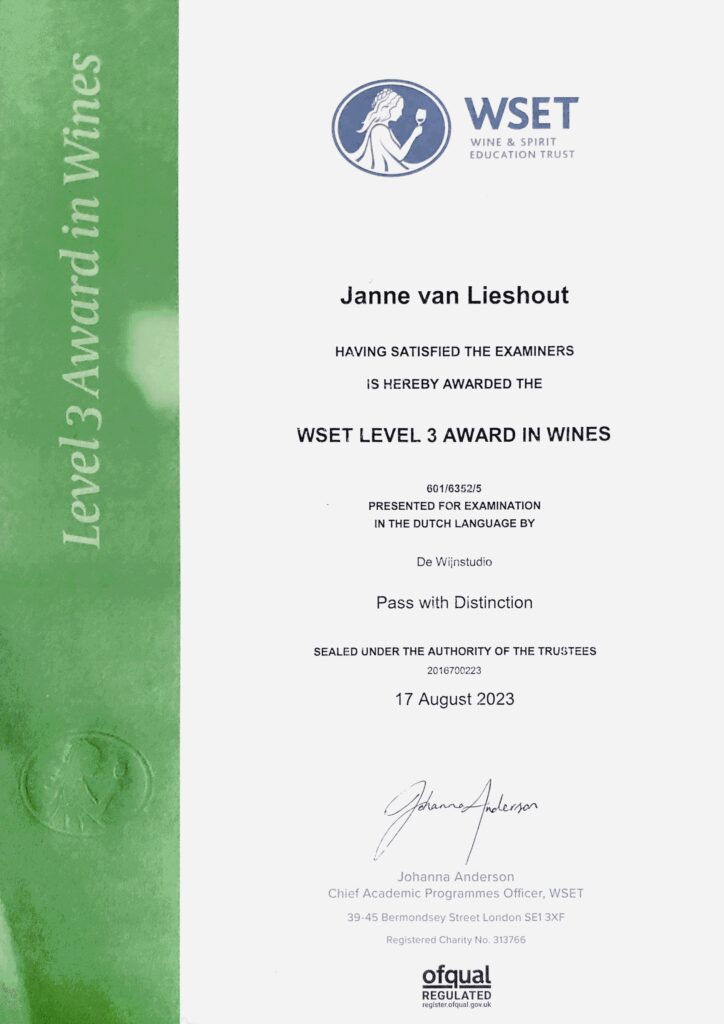 WSET 3